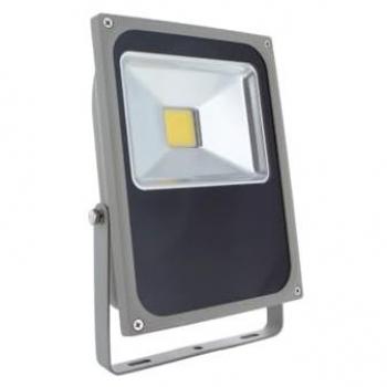 Faro LED Slim Faretto Pro 10W Alta Luminosità Luce Calda Fredda IP65 per Esterno - Bianco Caldo