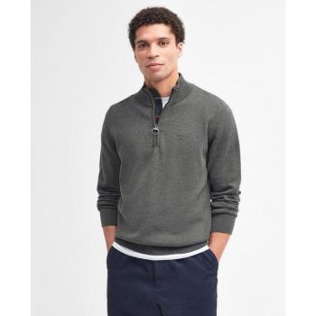 Barbour Jersey Medio Crema Canalado