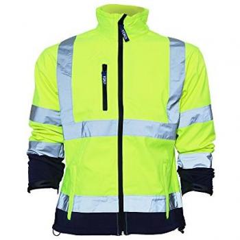 Dual Yoko Men's Hi‑Vis Softshell Jacket Set