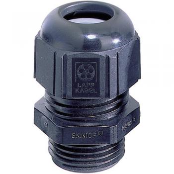 M12 Black Polyamide Cable Gland (RAL 9005)