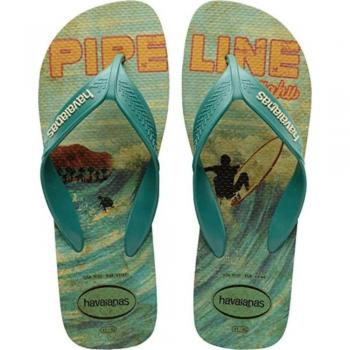 Chanclas Hawaianas Surf Azul Flip Flop Hombre