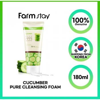 Farm Stay Cucumber Pure Cleansing Foam 180ml