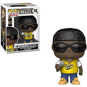 Notorious B.I.G. Funko Pop Vinyl Figure with Jersey