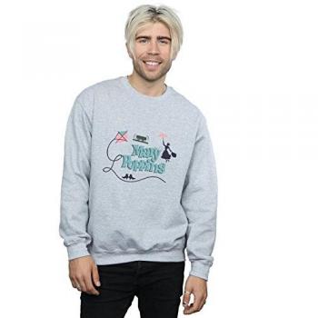 Felpa Disney Uomo con Logo Mary Poppins