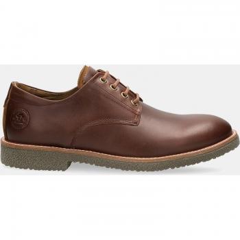 Calzado Urbano Panama Jack Cordones de Cuero Marrón