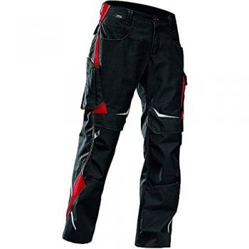 Kübler Pulsschlag Hose 2324 schwarz/mittelrot Größe 54