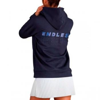 Sudadera Endless Hallow Mujer en Azul Oscuro - Talla XL