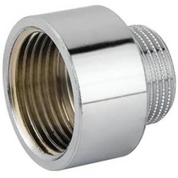 Cavaletto prolunga ridotta ottone cromo 1'' x 1/2