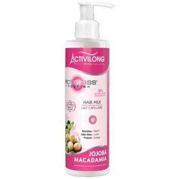 Actigloss Nourish Lait Capillaire MACADAMIA/JOJOBA – 240 ml