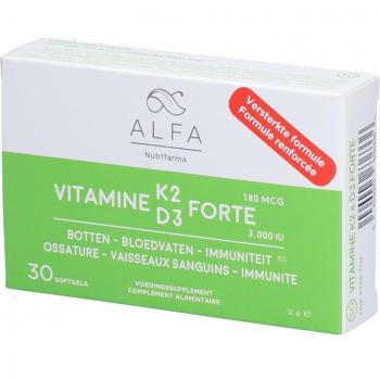 Alfa K2‑D3 Boost Capsule Douce 30 pc