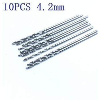 10pcs Stainless Steel Veterinary Orthopedic Drill Bits 3.5-4.8mm x 115mm