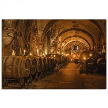 Wein‑Kultur Eberbach – Kunstposter mit Alubild
