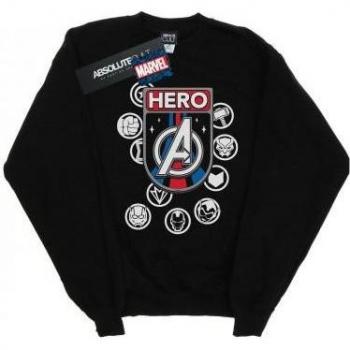 Felpa Donna Badge Eroe Marvel