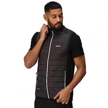 Chaleco Aislante Impermeable para Hombre Regatta Halton VII, Gris Oscuro, Talla L
