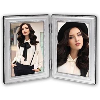 Cornice ZEP Double 2 Foto Multipla Argento