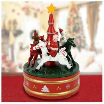 Décorations de Noël en Bois avec Carillon 14x21 cm