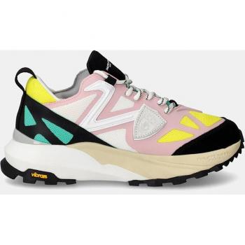 Philippe Model Rocx Low Womens Sneakers, Multicolor, Size: 6 UK