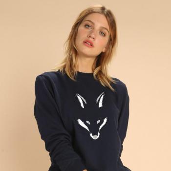 Sweatshirt Dames - FOXY SHAPE XS Donkerblauw