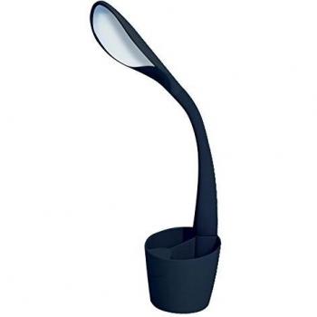Velamp TL1612N Lampada da Tavolo, Nero