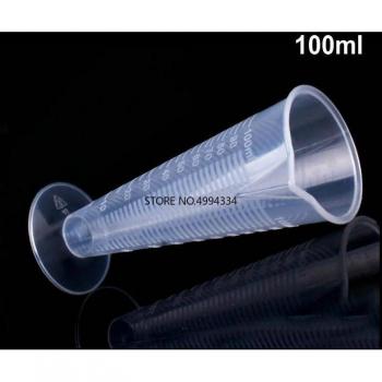 Conical LabBeaker 25‑500 mL Plastic Measuring Cup