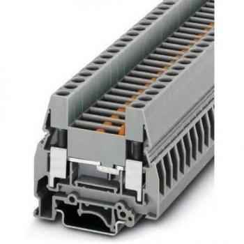 Borne de desconexión atornillado Phoenix Contact, color gris