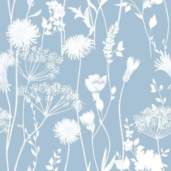 Papier Peint Catherine Lansfield Floral Reine des Prés - 10 m x 53 cm - Lavable