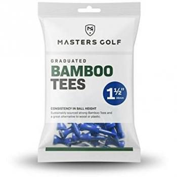 Blue 1.5” Masters Bamboo Castle Tees – 25 Piece Kit