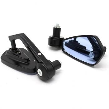 22mm Aluminum Motorcycle Side Mirrors for Kawasaki Z800 Z750 Yamaha R3 R6 Honda CB400 Dio Suzuki GSXR