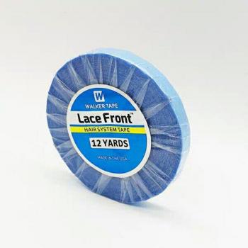 Cinta de Cabello Doble Cara Azul 12 Yards