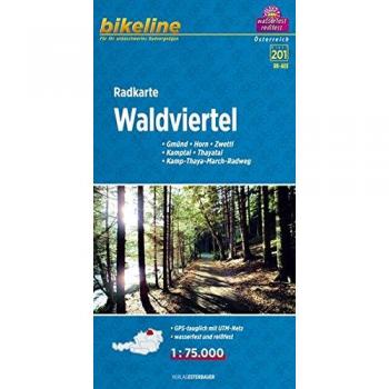 Bikeline Radkarte Waldviertel 1 : 75 000