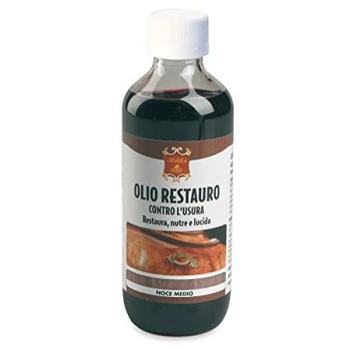Flacone Olio Restauratore Noce Medio 200 ml