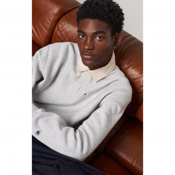 Felpa Champion Reverse Weave Polo Grigia