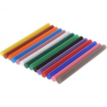14pcs Craft Glue Sticks Multi-Color 7mm Viscosity W329