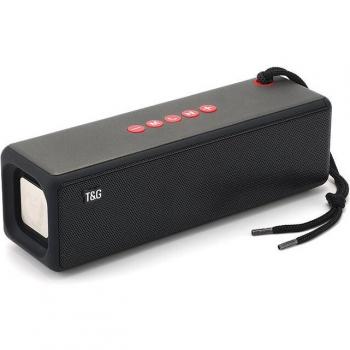 Outdoor Wireless HiFi Soundbar with BT5.0, 2400 mAh Battery, USB/TF Slot, Subwoofer, FM