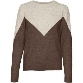Blusa de Jersey Block Vero Moda