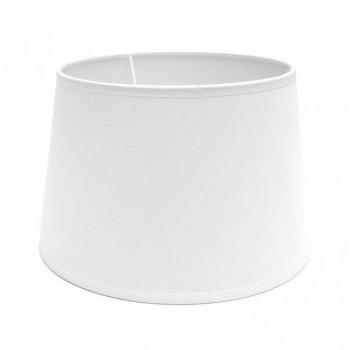 Schermo E27 Trasparente Bianco 40dx30dx26h Conico Aperto