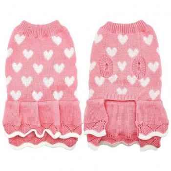 Knit Dog Pullover Coat