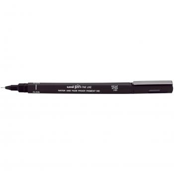 Stylo fineliner Uni-ball Pin pour dessin ultra fin 0.05mm encre noire (Pack de 3)
