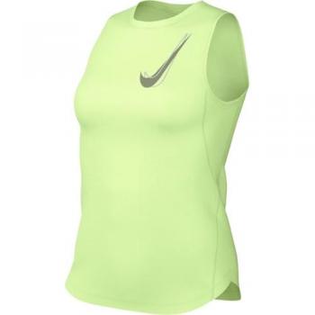 Canottiera Nike Dri‑Fit One Swoosh Barely Volt Femmina XS