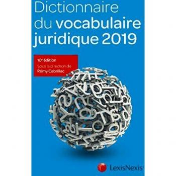 Dictionnaire du vocabulaire juridique