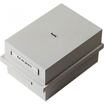 Estuche Administrador Helit A6 Gris Claro
