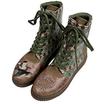 DOGO Damen Future Boots Magic In The Air Vegan Schnürboots