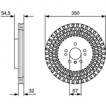 Bosch BD2430 Brake Disc