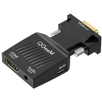 VGA auf HDMI (Stecker auf Buchse) Konverter Dongle Adapter für Monitor