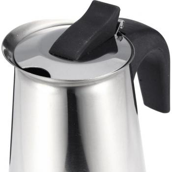 Tragbare Edelstahl Kaffee Brauer 200/450ml Moka-Kanne