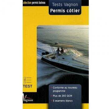 Pack de révision pour le permis côtier avec 5 examens blancs