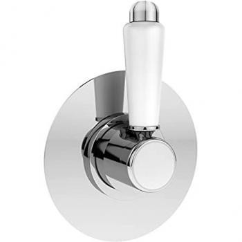 Nuie Selby Chrome Concealed Diverter Valve - Traditional 2/3/4 Way