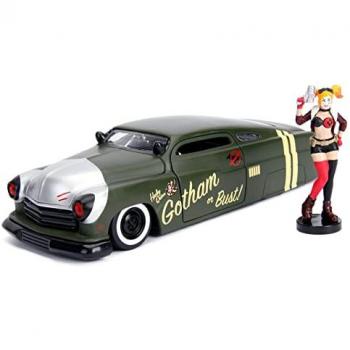 DC Bombshells 1951 Mercury with Harley Quinn Diecast Model