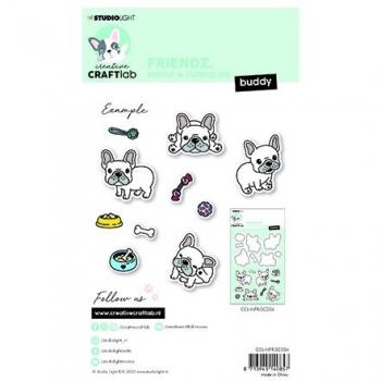 Stempel & snijmal Buddy mini - Vriendjes nr. 54