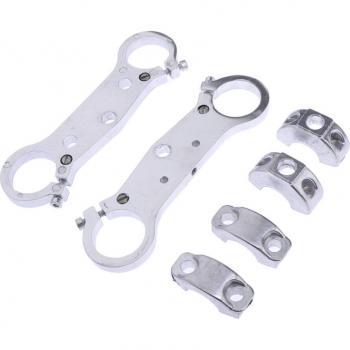 Aluminum Triple Tree Clamp Fork Set for 49CC Dirt Bike